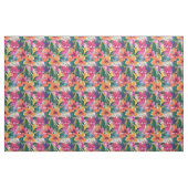 Vivid Tropischer Hibiskus Abstrakte Stoffe (Fat Quarter (45,7 x 55,9 cm))