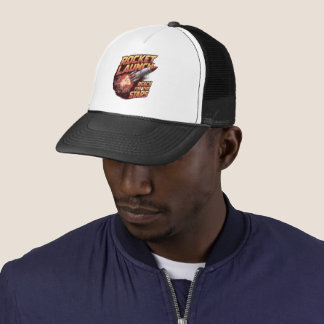 Vivid und Bold Rocket Launch Trucker Hat Truckerkappe