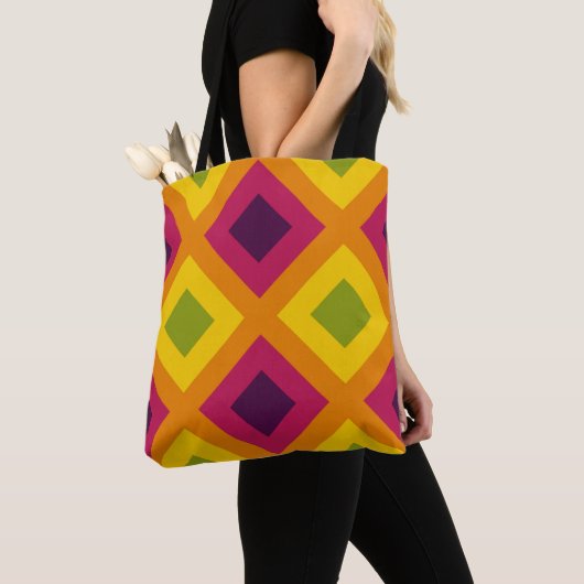 Vivid Vector Mosaic Tasche (Von Nahem)