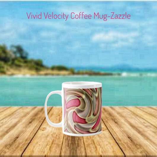 Vivid Velocity Jumbo-Tasse