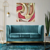 Vivid Velocity Leinwanddruck