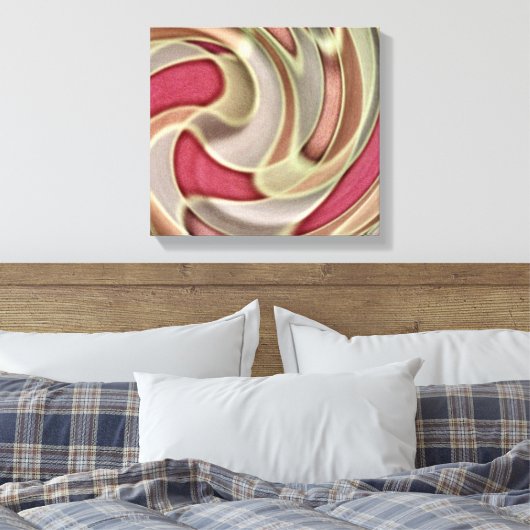 Vivid Velocity Leinwanddruck (Insitu (Schlafzimmer))