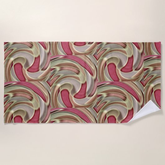 Vivid Velocity Strandtuch (Vorderseite)