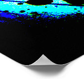 Vivid Vinyl Artistic Poster (Ecke)