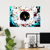 Vivid Vinyl Artistic Poster (Heimbüro)