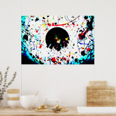 Vivid Vinyl Artistic Poster (Küche)