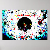 Vivid Vinyl Artistic Poster (Vorne)