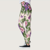 Vivid Violet Damen-Leggings Leggings (Links)