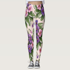 Vivid Violet Damen-Leggings Leggings
