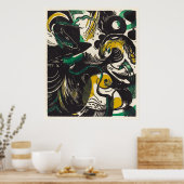 Vivid Vision of Expression von Franz Marc - Genesi Poster (Küche)