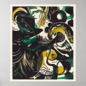 Vivid Vision of Expression von Franz Marc - Genesi Poster (Vorne)