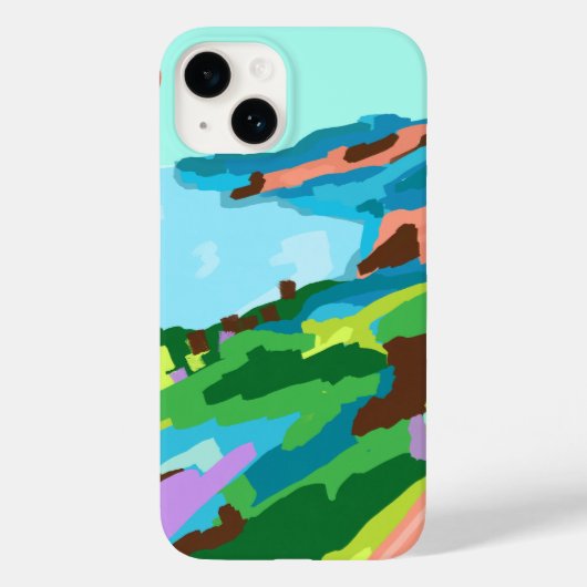 Vivid Vistas Case-Mate iPhone Hülle (Rückseite)