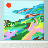 Vivid Vistas Leinwanddruck (Insitu (Holzboden))