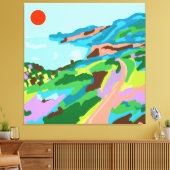 Vivid Vistas Leinwanddruck (Insitu (Wohnzimmer))