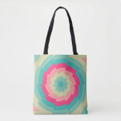 Vivid Vortex Bloom Tasche (Vorderseite)