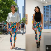 Vivid Vortex Leggings