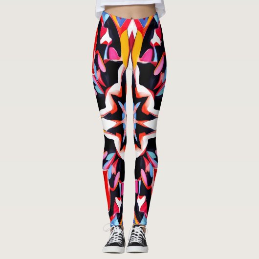 Vivid Vortex Leggings (Vorderseite)