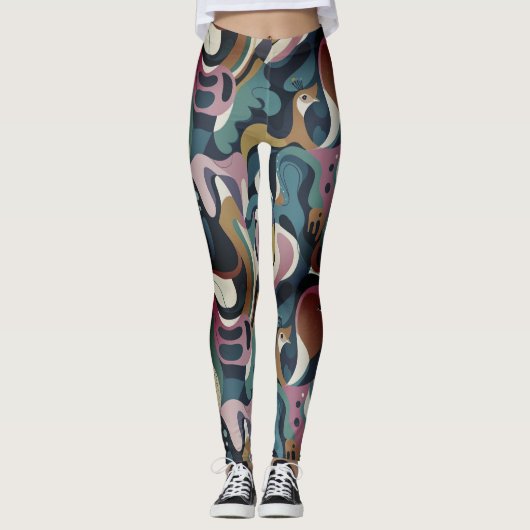 Vivid Vortex Leggings (Vorderseite)