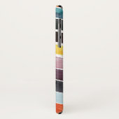 Vivid Watercolor Zickzack I Case-Mate iPhone Hülle (Hinten/Links)