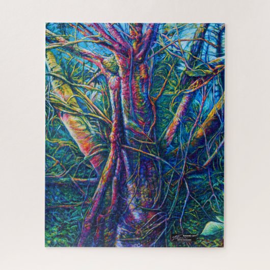 Vivid Wilds Puzzle von Rosanne Coty Artist/Designe (Vertikal)