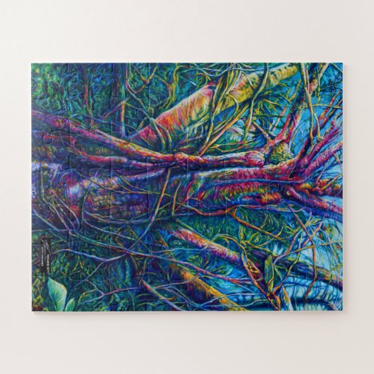Vivid Wilds Puzzle von Rosanne Coty Artist/Designe (Horizontal)