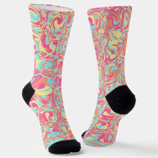Vivid Wirbel Socks Socken (Gewinkelt)