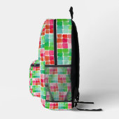 Vivide Mosaikkunst Bedruckter Rucksack (Rechts)