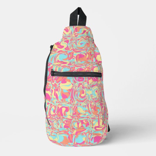 Vivide Wirbel Crossbody Bag (Vorderseite)