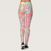 Vivide Wirbel Leggings (Rückseite)