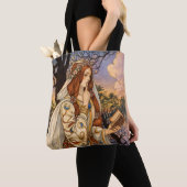Vivien – Illustration im Jugendstil Tasche (Von Nahem)