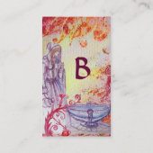 VIVIEN-Monogramm Visitenkarte (Rückseite)