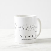 Vivien Peptidname Tasse (VorderseiteRechts)