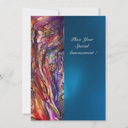 VIVIEN UND MERLIN EINLADUNG (Vorderseite)