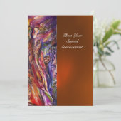 VIVIEN UND MERLIN EINLADUNG (Stehend Vorderseite)