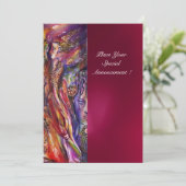 VIVIEN UND MERLIN EINLADUNG (Stehend Vorderseite)