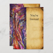 VIVIEN UND MERLIN EINLADUNG (Vorne/Hinten)