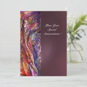 VIVIEN UND MERLIN EINLADUNG (Stehend Vorderseite)