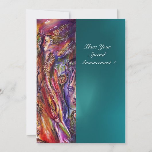 VIVIEN UND MERLIN EINLADUNG (Vorderseite)