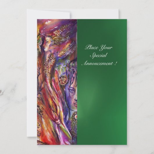 VIVIEN UND MERLIN EINLADUNG (Vorderseite)