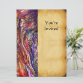 VIVIEN UND MERLIN EINLADUNG (Stehend Vorderseite)