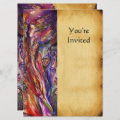 VIVIEN UND MERLIN EINLADUNG (Vorne/Hinten)