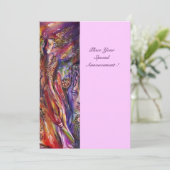 VIVIEN UND MERLIN EINLADUNG (Stehend Vorderseite)