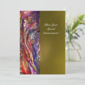 VIVIEN UND MERLIN EINLADUNG (Stehend Vorderseite)