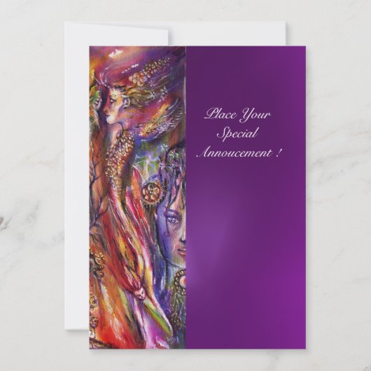 VIVIEN UND MERLIN EINLADUNG (Vorderseite)