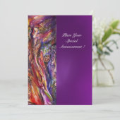 VIVIEN UND MERLIN EINLADUNG (Stehend Vorderseite)