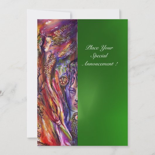 VIVIEN UND MERLIN EINLADUNG (Vorderseite)