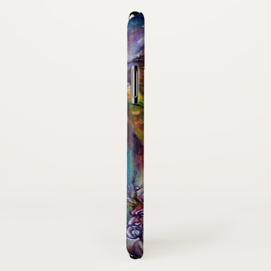 VIVIEN UND MERLIN Lila Fantasie rosa Case-Mate iPhone Hülle (Hinten/Rechts)