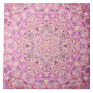 Vivienne Oil Paint Mandala Fliese