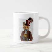 Vivienne Steampunk Fox Jumbo-Tasse (Rechts)