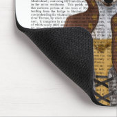 Vivienne Steampunk Fox Mousepad (Ecke)